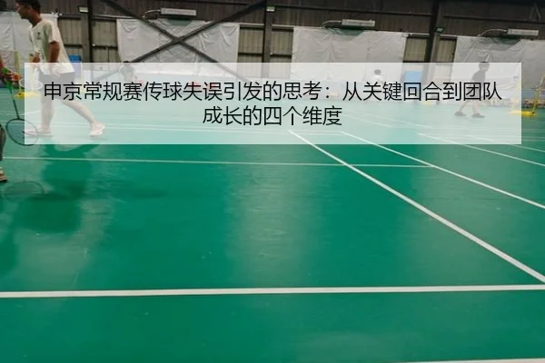 申京常规赛传球失误引发的思考：从关键回合到团队成长的四个维度